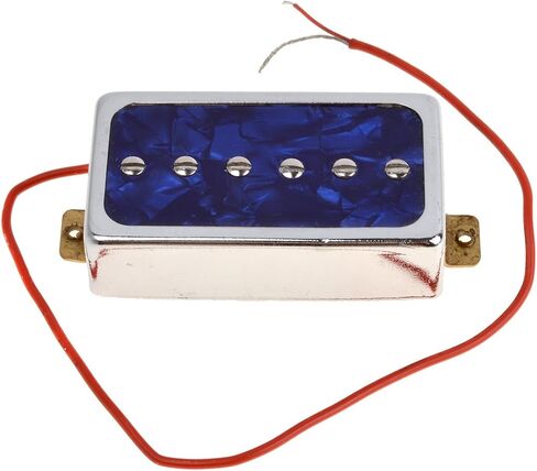 P90 style punchy tone Pickups Set, Single Coil Pickups Bridge & Neck Set for Les Paul LP Electric Guitar Parts Replacement(Red Pearl) in Saudi Arabia