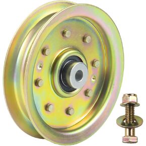2 Pack 756-04129B Idler Pulley 4.25 Replaces Troy Bilt Pulley 753-08171 Idler Pulley Kit, Cub Cadet 756-04129 Idler Pulley 756-04129, 756-04129C, 753-08068 for Cub Cadet RZT50 Idler Pulley