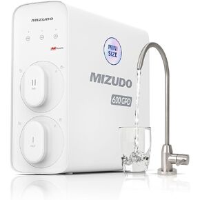 800GPD Reverse Osmosis Water Filter Under Sink, MlZUDO Megaflo Mini 8 Stage Tankless RO Water Filtration System, 3-Year RO Life, 3:1 Pure to Drain, Fast Flow, NSF/ANSI Certified, Reduce TDS/Fluoride in Kuwait