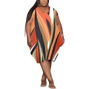 YeGine Oversize Tshirt Dress for Women Casual Plus Size Short Sleeves Midi Tunic Dresses with Pockets in Kuwait