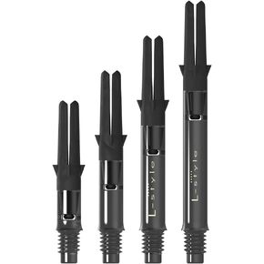 LSTYLE Dart Shafts: Carbon Fiber - for Soft Tip and Steel Tip Darts