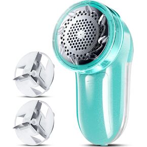 Bymore Fabric Shaver, Lint Remover, Lint Shaver Defuzzer Sweater Shaver for Clothes and Furniture AC Adapter or Battery Operated Pill Fuzz Remover
