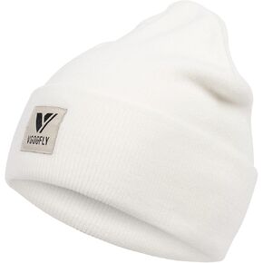 Vgogfly Cuffed Beanie for Men Women Knit Skull Cap Warm Stocking Hats Guys Winter Beanie Plain Acrylic Hat