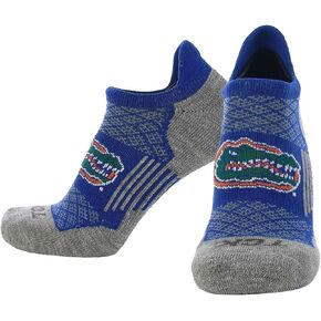 TCK NCAA No Show Golf Socks with Tab Low Cut Ankle Socks for Men and Women