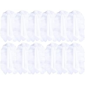 SUZZYVINE Disposable Duster with a Long Handle and a Short Handle, 15 Count Duster Refills (White)