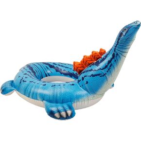 Lifelike Inflatable Dinosaur Pool Floats Raptor Brachiosaurus Pool Float Triceratops floaties Swimming Ring Tube Water for Kids Variety to Choose from in Kuwait