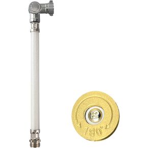 Garden Hose Extension, 180° Swivel for All Faucet Positions (5FT)