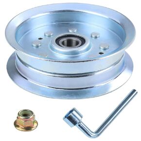 2 Pack GY20629 Idler Pulley Replaces John Deere GY20110, GY22082, 756-05034a, 756-05034 for John Deere L100, L110, L120, L130, D130, D140, D160, D170, Z225, LA105, LA145, E170 Mowers