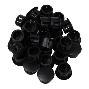 Black Hole Plugs,Embedded Plastic Plugs,30 Pcs 25mm (1 inch)