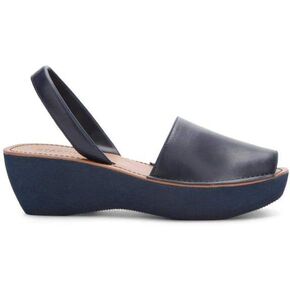Kenneth Cole REACTION Women's Fine Glass Slingback Platform Sandal, Black, 5.5 M US