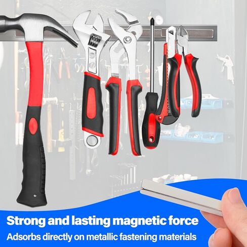 20Pcs Rare Earth Magnets Bars Heavy Duty, Rectangular Metal Small Neodymium Magnets, for Refrigerator Crafts Industrial Tool Storage (20x10x3mm) in Kuwait