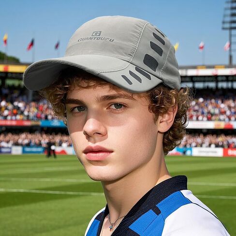CLAPE Breathable Outdoor UV Protection Cap Lightweight Quick Drying Summer Sports Sun Caps in Kuwait