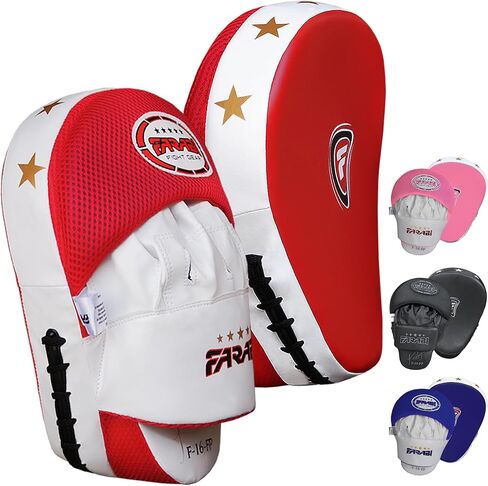 Farabi Sports Title منصات الملاكمة المنحنية في الملاكمة - القفازات اللكم MMA MUAY THAI THAI FOCUS MITTS in Kuwait