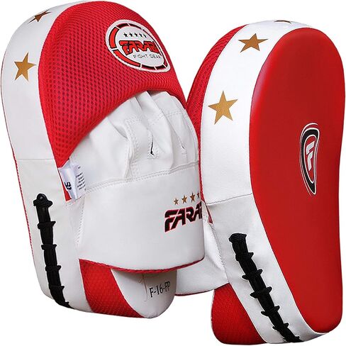 Farabi Sports Title منصات الملاكمة المنحنية في الملاكمة - القفازات اللكم MMA MUAY THAI THAI FOCUS MITTS in Kuwait