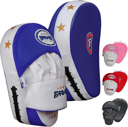 Farabi Sports Title منصات الملاكمة المنحنية في الملاكمة - القفازات اللكم MMA MUAY THAI THAI FOCUS MITTS in Kuwait