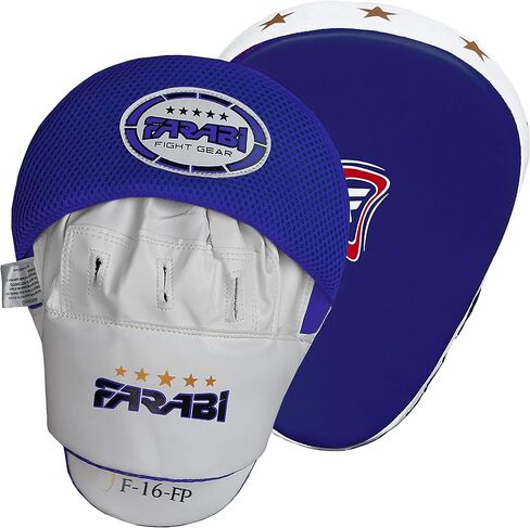 Farabi Sports Title منصات الملاكمة المنحنية في الملاكمة - القفازات اللكم MMA MUAY THAI THAI FOCUS MITTS in Kuwait