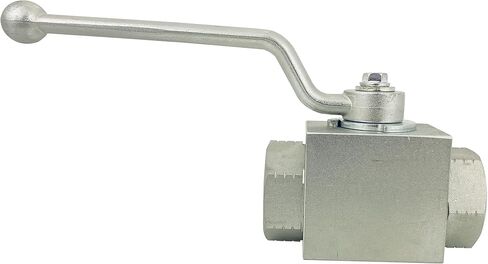 Autovo 3/8 Inch Hydraulic Valve 7250 PSI,High Pressure, Shut-Off 2 Way Hydraulic Ball Valve KHB 3/8" NPT,Ball Valve for Water, Oil in Kuwait