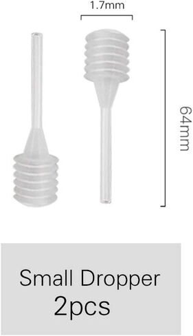 Enslz 15pcs 3ml Mini Empty Frosted Essential Oil Glass Dropper bottle Reusable Bottles Vial Nasal Oil dropper refillable bottle with Metal Screw Mouth lid&rubber Bulb (3ml, Gold) in Saudi Arabia