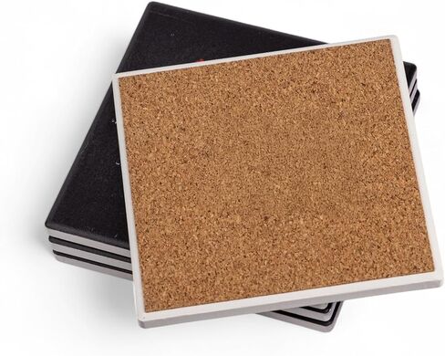 The Memory Company | Licensed NCAA 4-Pack Team Logo Ceramic Blast Coaster Set in Kuwait