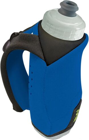 Amphipod Hydraform Ergo-Lite Handheld Water Bottle, BPA-Free Minimalist Insulated Hydration for Ultra-Running & Walking - Charcoal - 10.5 oz in Saudi Arabia