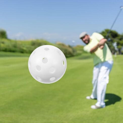 Tradder 120 Pcs 42mm Practice Golf Balls Hollow Sports Golf Training Balls Multicolor Plastic Golf Balls for Backyard Indoor Outdoor Driving Range Training Swing Practice in Saudi Arabia