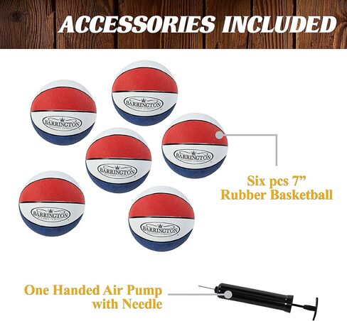 Barrington Billiards Multiple Styles Urban Arcade Collection Basketball Games with Accessories, Perfect for Family Game Rooms in Saudi Arabia
