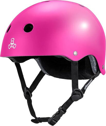 Triple Eight Deep Cover Helmet –Ideal for Skateboarding, Bicycling, BMX, and Roller Skating, – Small/Medium – Black Matte in Kuwait