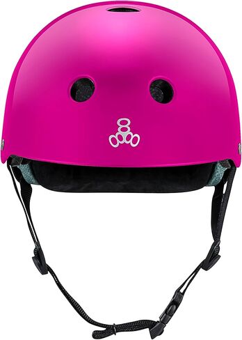 Triple Eight Deep Cover Helmet –Ideal for Skateboarding, Bicycling, BMX, and Roller Skating, – Small/Medium – Black Matte in Kuwait