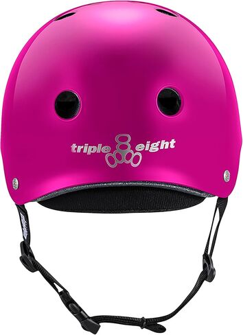 Triple Eight Deep Cover Helmet –Ideal for Skateboarding, Bicycling, BMX, and Roller Skating, – Small/Medium – Black Matte in Kuwait
