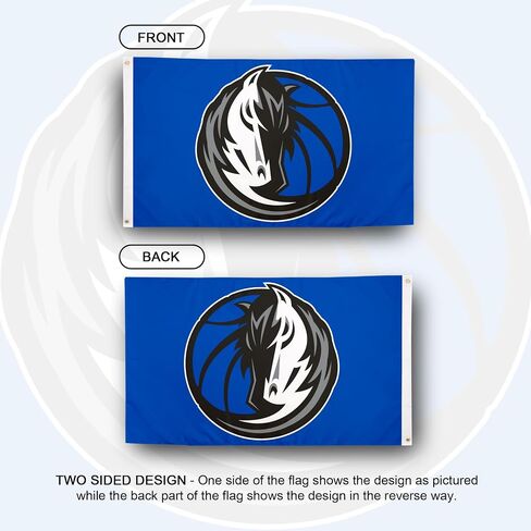 Desert Cactus Dallas Mavericks DM Flag - 3 x 5 Feet Mavericks Banner, Indoor/Outdoor Durable Fabric, 100% Polyester Design (Style M) in Saudi Arabia