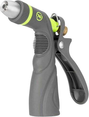Flexzilla Garden Hose Nozzle - Heavy Duty 7-Pattern Adjustable Flow, NFZG52-E, ZillaGreen™ in Saudi Arabia