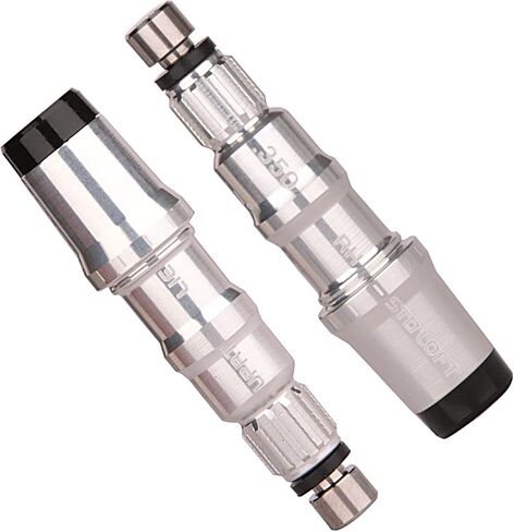 NA 1PC RH Silver Golf Golf Sleeve Adapter متوافق مع TaylorMade SIM M6 M5 SIM MAX M4 M1 M2 M3 R15 Driver Fairway TIP .335/.350 للخيار in Kuwait