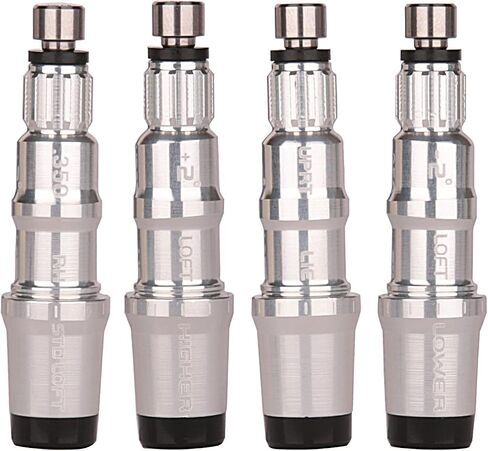 NA 1PC RH Silver Golf Golf Sleeve Adapter متوافق مع TaylorMade SIM M6 M5 SIM MAX M4 M1 M2 M3 R15 Driver Fairway TIP .335/.350 للخيار in Kuwait