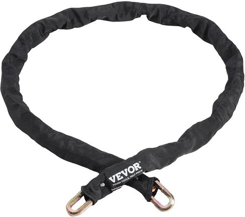 VEVOR Bike Chain Lock, 3.94 Ft Combination Bicycle Chain Lock with 3 Keys, Heavy Duty Anti-Theft High Security Bike Locks, Perfect for Bike, Motorcycle, Scooter, Bicycle, Door, Fence or Gate, 10mm in Saudi Arabia