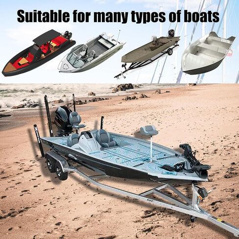 Marine-Grade Boat Seat Pin Mount,Swivel Base for 3/4" Pin,Shock-Absorbing Pedestal,Easy Install for Pontoon, Fishing, Jon, Bass Boats (1 Pack) in Saudi Arabia