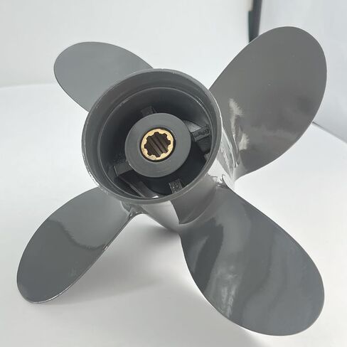 OEM Upgrade Aluminum Outboard Boat Propeller for Honda Engines 8 Spline Tooth 8-20 HP (9 1/4x9) in Saudi Arabia