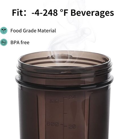 24 OZ Shaker Bottle for Protein Mixes, BPA Free Leakproof Portable Clear Shaker Cups for Workout, 2 Pack in Saudi Arabia