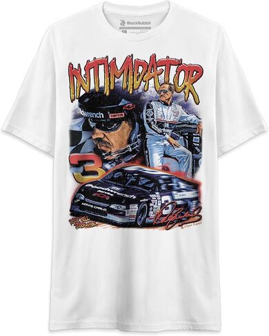 Black Rabbit 90s Racing Intimidator Earnhardt Raise Hell Praise Dale Retro Unisex T-Shirt in Saudi Arabia