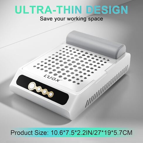 L'UGX 30Pcs Nail Dust Collector Filter Papers for L'UGX Professional Rechargeable Nail Dust Vacuum Machine LG618S in Saudi Arabia