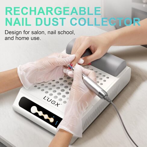 L'UGX 30Pcs Nail Dust Collector Filter Papers for L'UGX Professional Rechargeable Nail Dust Vacuum Machine LG618S in Saudi Arabia