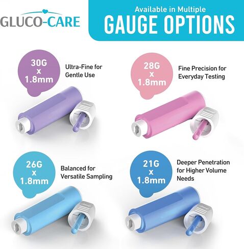 Safety Lancets, Contact-Activated, 21Gx 1.8mm, Pre-loaded, Sterile, Box of 100 in Kuwait