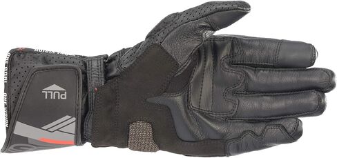 Alpinestars SP-8 V3 Men's Street Motorcycle Gloves - Black/White/Red Fluo/X-Large in Saudi Arabia