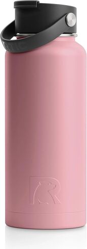 RTIC 32 oz Vacuum Insulated Bottle, Metal Stainless Steel Double Wall Insulation, BPA Free Reusable, Leak-Proof Thermos Flask for Water, Hot and Cold Drinks, Travel, Sports, Camping, Sunlight in Saudi Arabia
