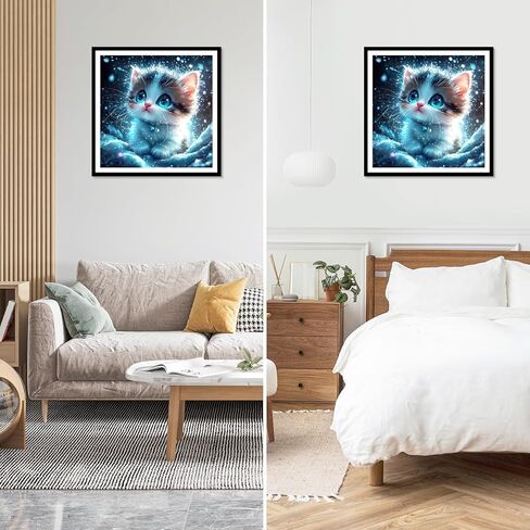 مجموعات طلاء Newenmo Cow Diamonds للبالغين المبتدئين ، DIY 5D Flower Diamond Art Paint مع الماس الدائري ، الحفر الكاملة Gem Art Flower Diamonds Art Painting for Home Wall Decor in Kuwait