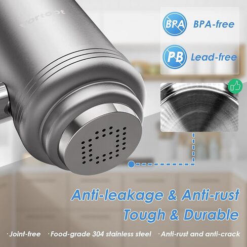 Faucet Water Filter for Sink, Rapid Flow - 400 Gallons Faucet Mount Water Filtration System for Tap Water, NSF Certified Reduces Chlorine & Bad Taste with 1 Replacement, T1 in Saudi Arabia