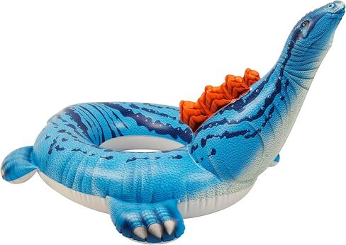 Lifelike Inflatable Dinosaur Pool Floats Raptor Brachiosaurus Pool Float Triceratops floaties Swimming Ring Tube Water for Kids Variety to Choose from in Kuwait