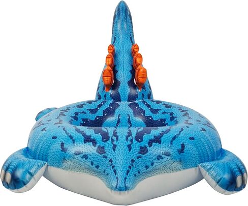 Lifelike Inflatable Dinosaur Pool Floats Raptor Brachiosaurus Pool Float Triceratops floaties Swimming Ring Tube Water for Kids Variety to Choose from in Kuwait