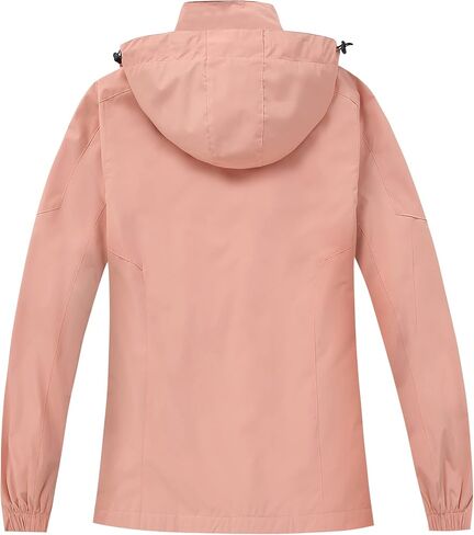 Diamond Candy Waterproof Rain Jacket Women Lightweight Outdoor Raincoat Hooded for Hiking skiing in Saudi Arabia