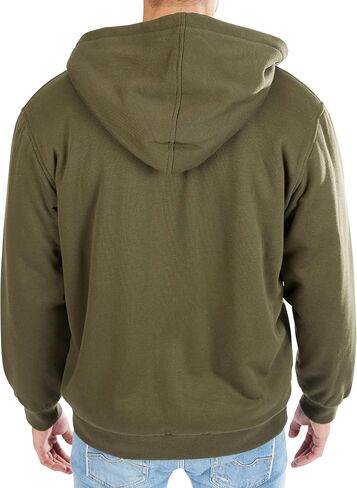 Smith's Workwear Men's Lined Fleece Jacket with Contrast Decorative Stitching, Navy, XX-Large in Saudi Arabia
