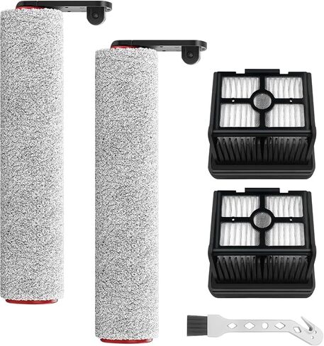 Replacement Brush Roller and Filter for Shark WD101 / AW302 / WD201 / WD161 / WD261 / AW261 Hydrovac XL 3-in-1 Vacuum Cleaner, Cordless Pro XL Vacuum Accessories in Saudi Arabia